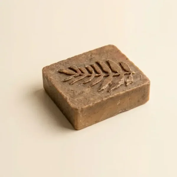Jabón de café y canela, rectangular