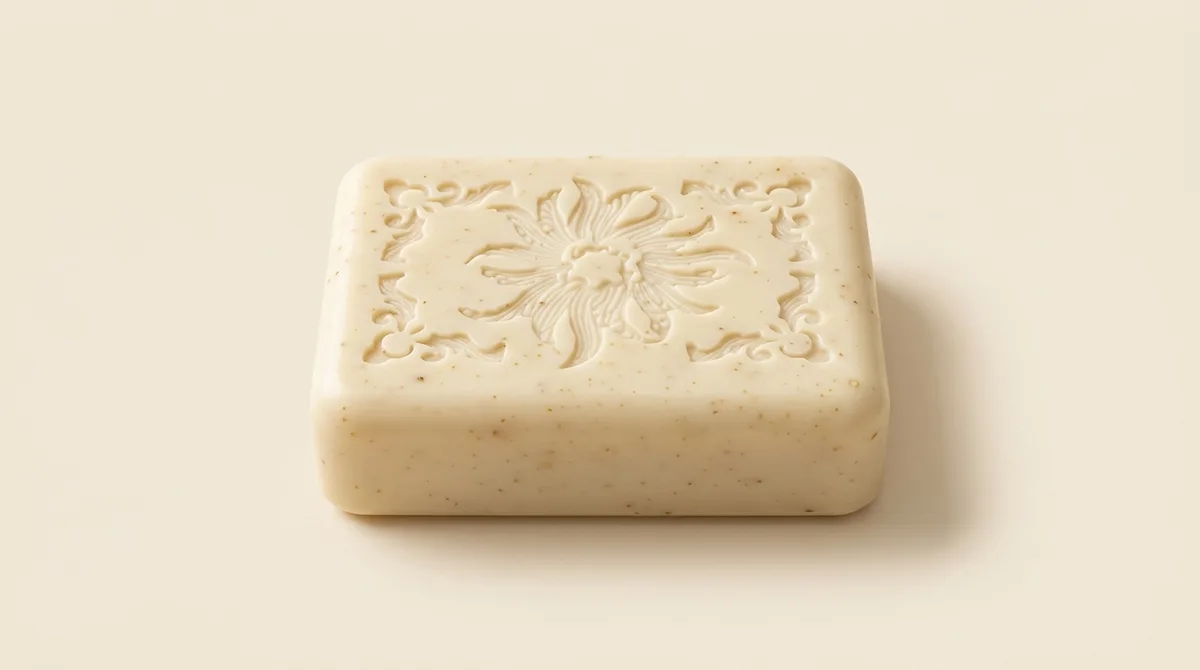 Jabón cítrico de naranja, base blanca